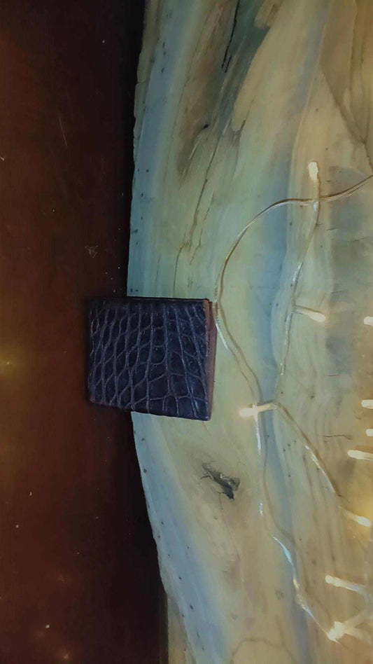 Handcrafted Alligator Leather Bifold Wallet | Louisiana Made