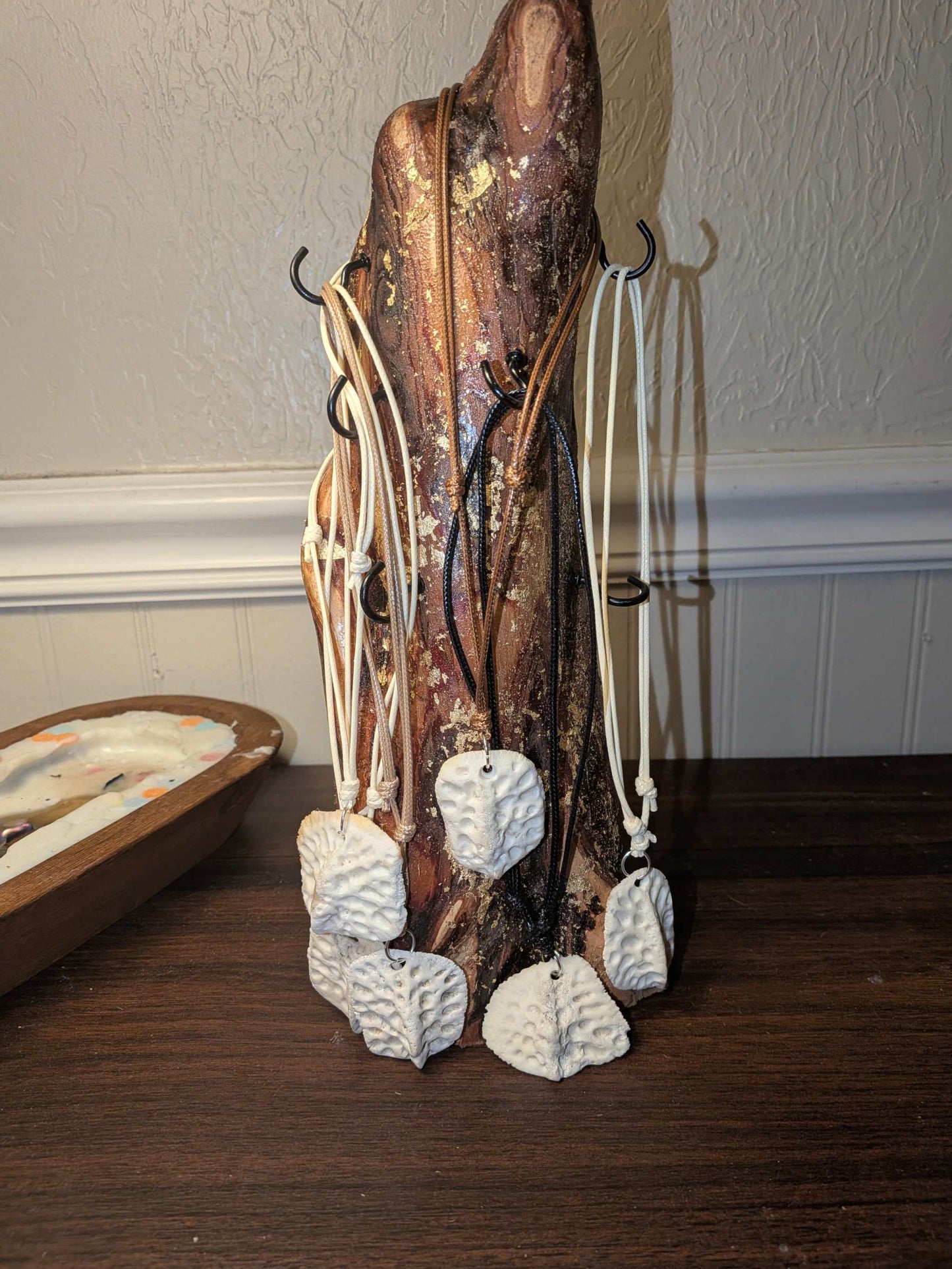 Alligator Scute Necklace | Natural Cajun Protection Jewelry Alligator.