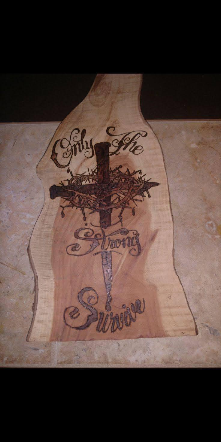 Hand-Burned Scripture Wood Sign | Custom Christian Gift wall art multiple designs available