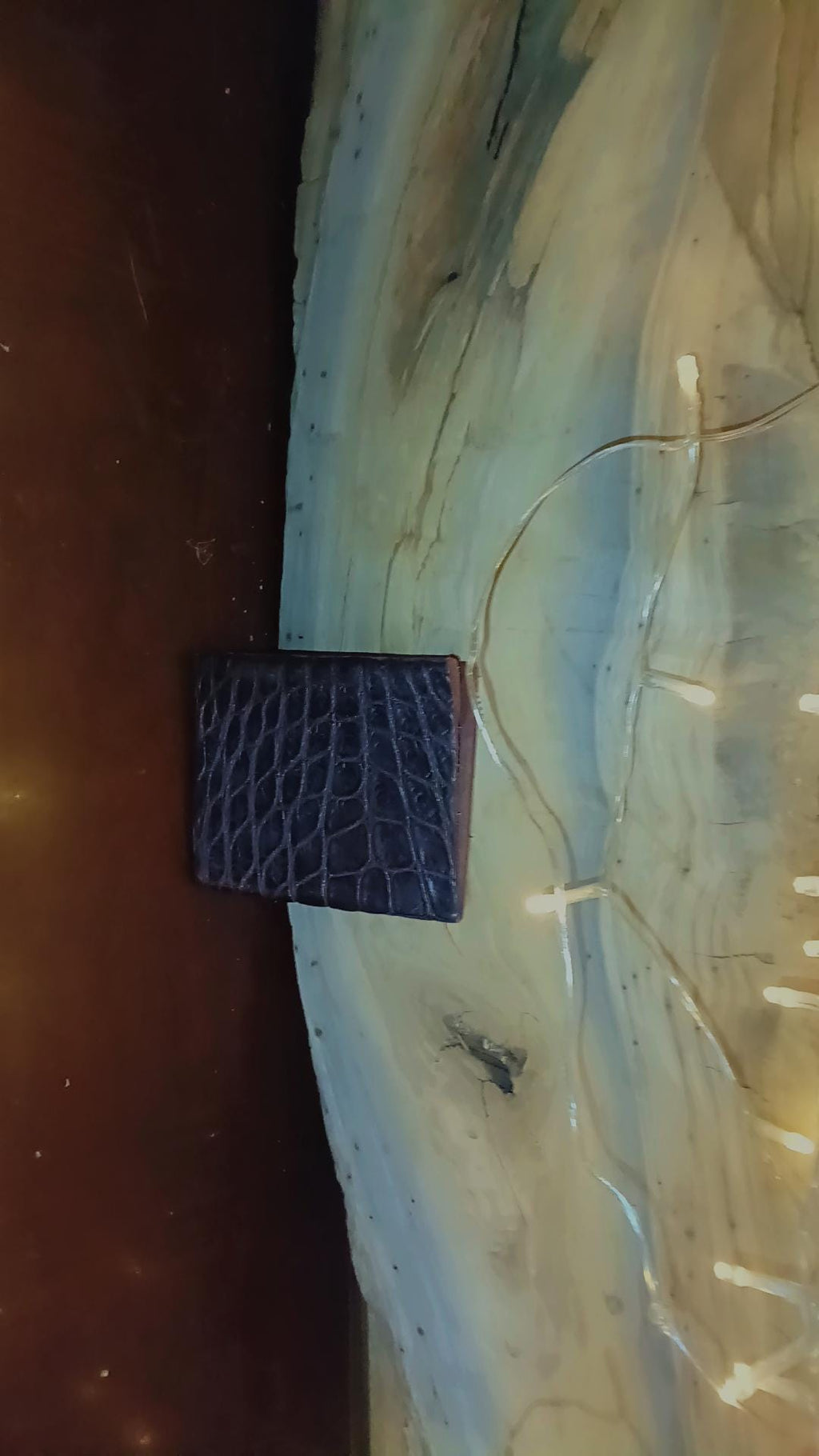 Handcrafted Alligator Leather Bifold Wallet - Louisiana Wild Caught