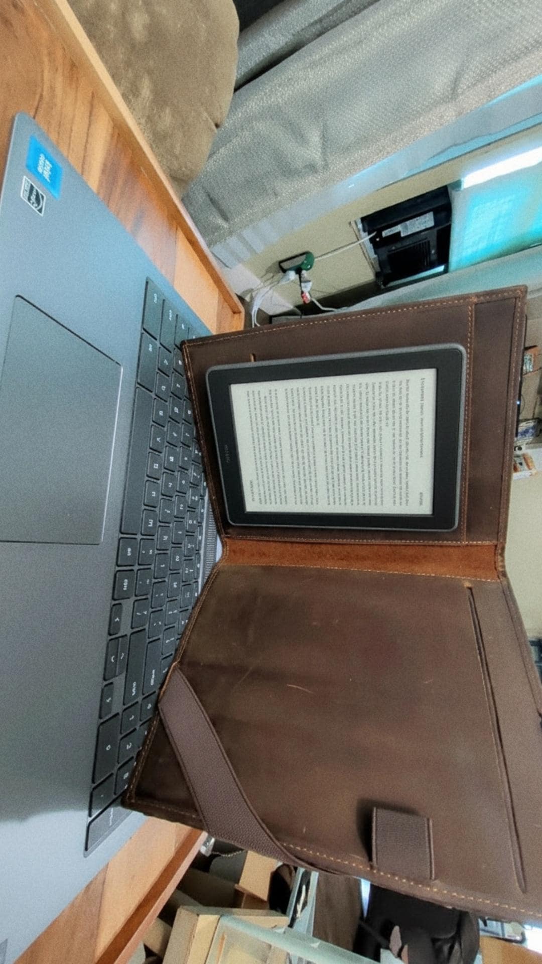 Authentic Bayou Alligator Leather Padfolio • Louisiana Tablet & iPad Case • Handmade Southern Business Portfolio Gift