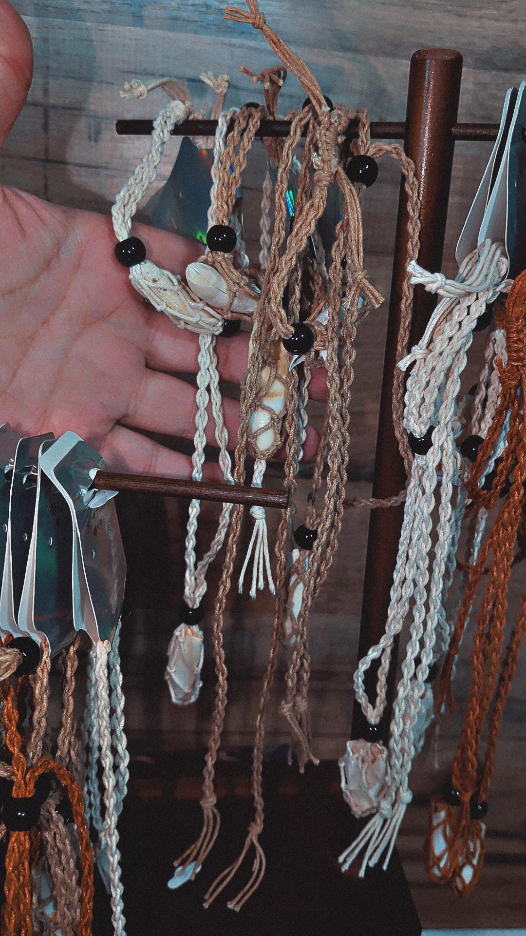 Louisiana Alligator Tooth Necklace & Bracelet Set | Handmade Jewelry