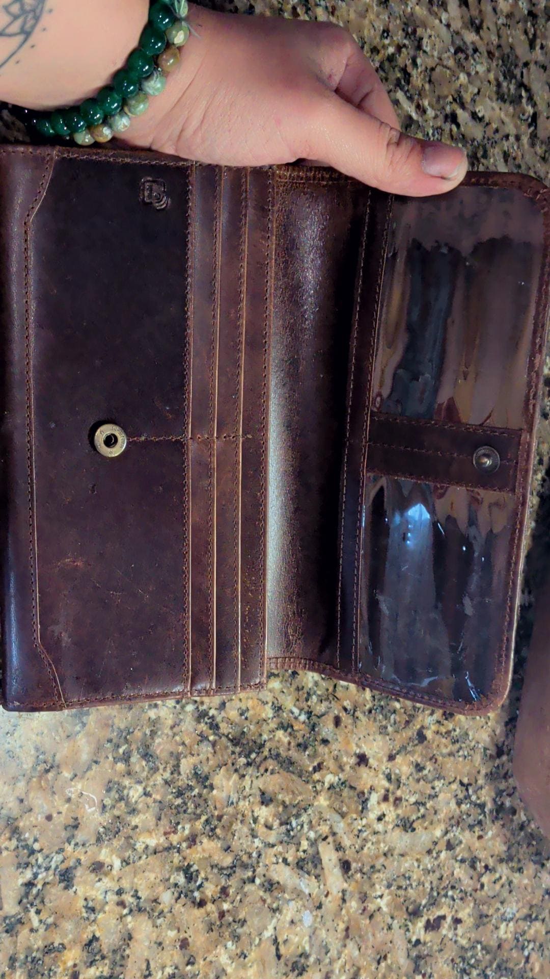 Authentic Louisiana Alligator Leather Wallet – Handcrafted Exotic Skin Clutch