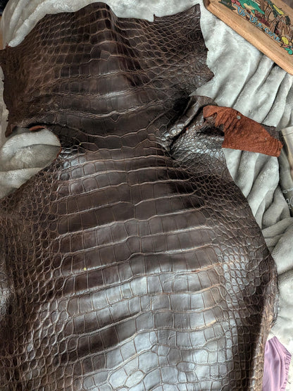 Louisiana Alligator Leather Wallet | Handmade Unisex Exotic Wallet