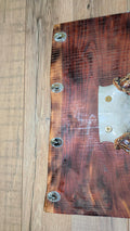Real Deer Antler Wall Rack | Red Cedar Wood Coat Hooks | Rustic Cabin Decor