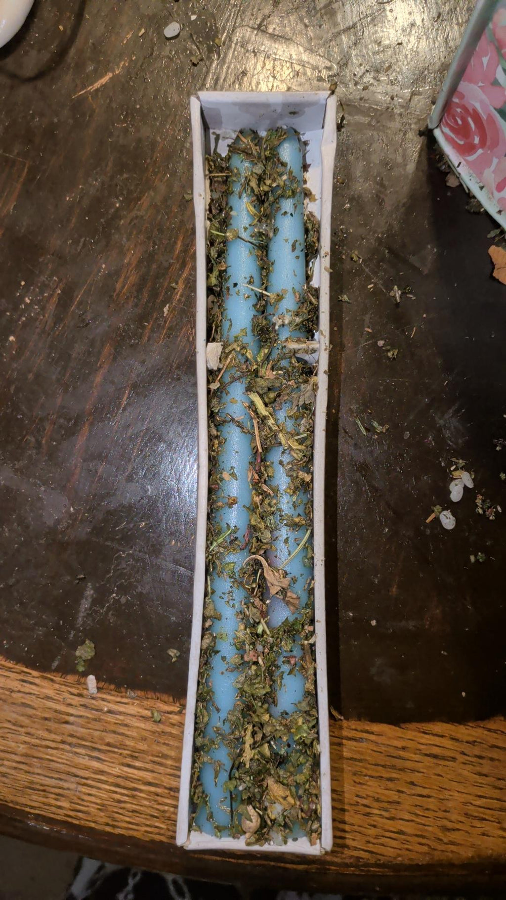 Hand-Rolled Herbal Intention Candles | Beeswax Chime Pillar Sets, Cajun Ritual Altar Candles