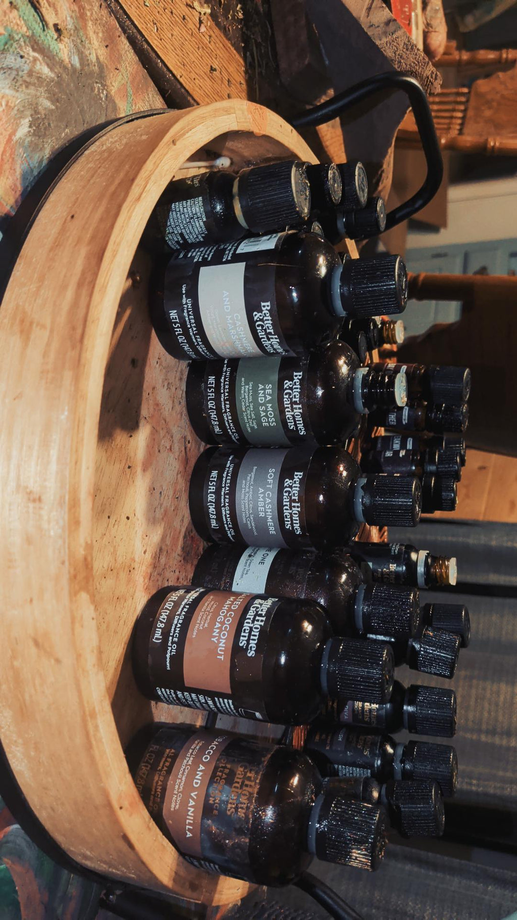 Hand-Rolled Herbal Intention Candles | Beeswax Chime Pillar Sets, Cajun Ritual Altar Candles