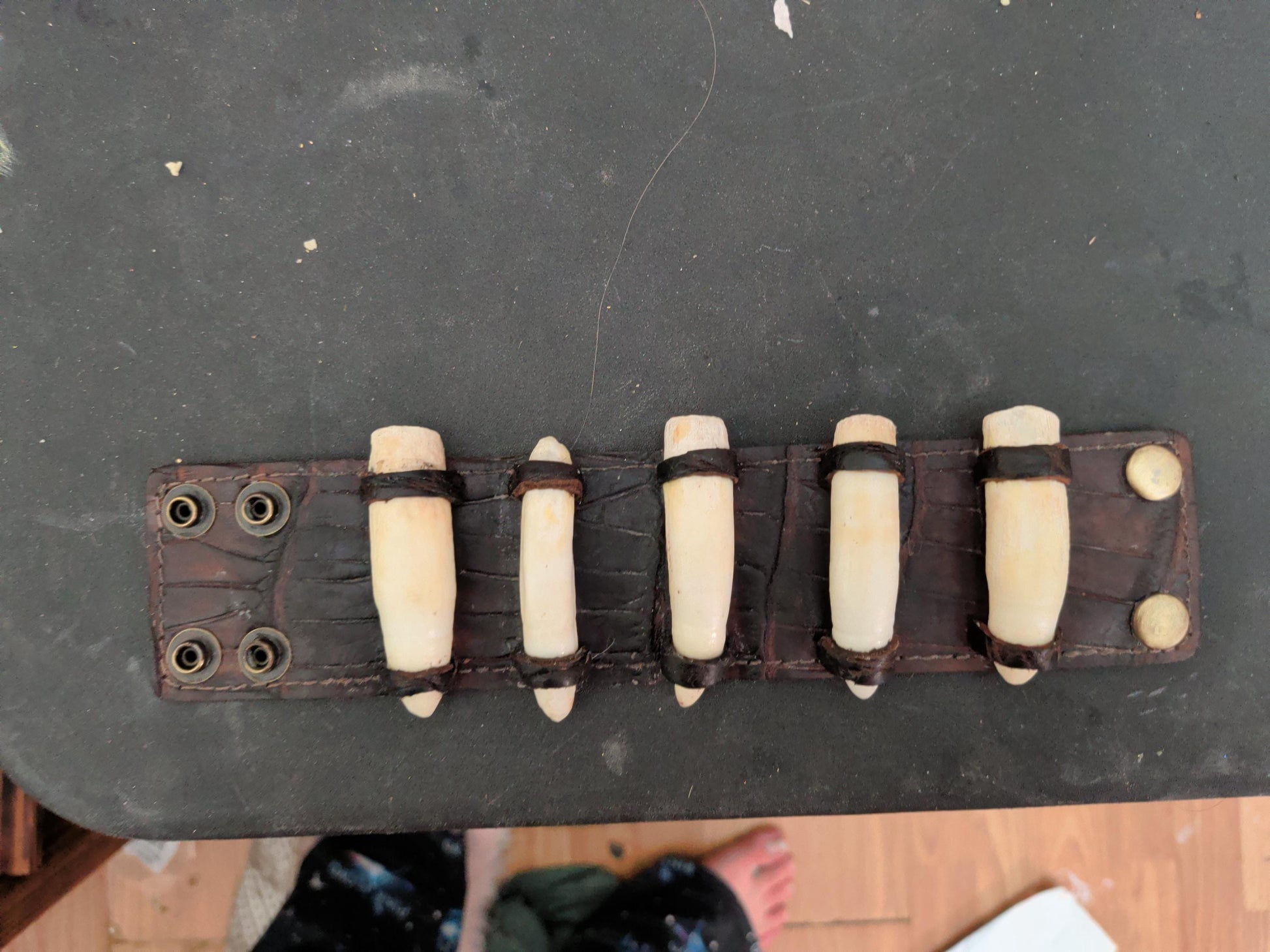 Custom Alligator Leather Bracelet | Louisiana Heritage Cuff