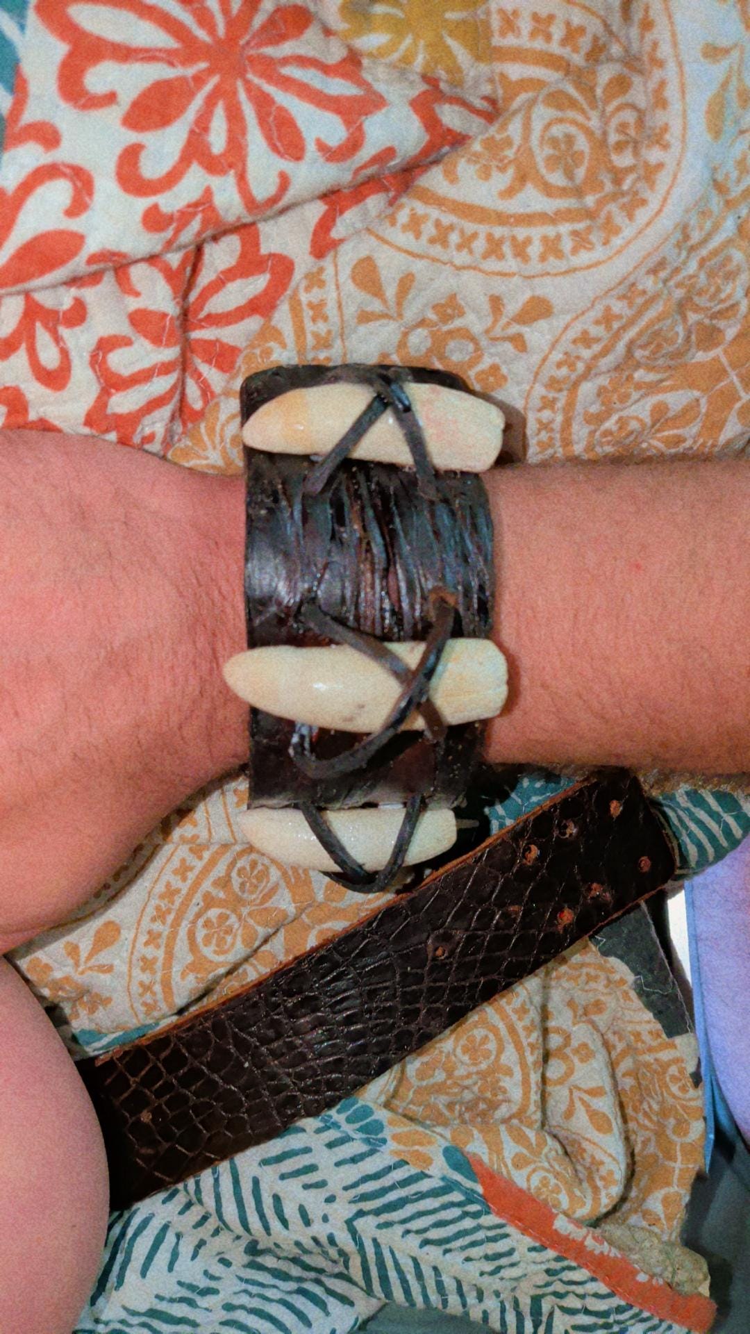 Custom Alligator Leather Bracelet | Louisiana Heritage Cuff